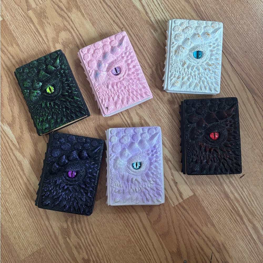 NEW!! Dragon Eye Notebooks for Creative Journaling